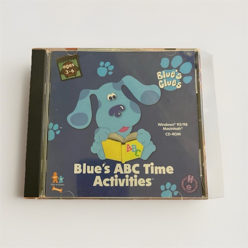 Humongous Entertainment Blue's ABC Time Activities CD-ROM Win 95/98 Mac English